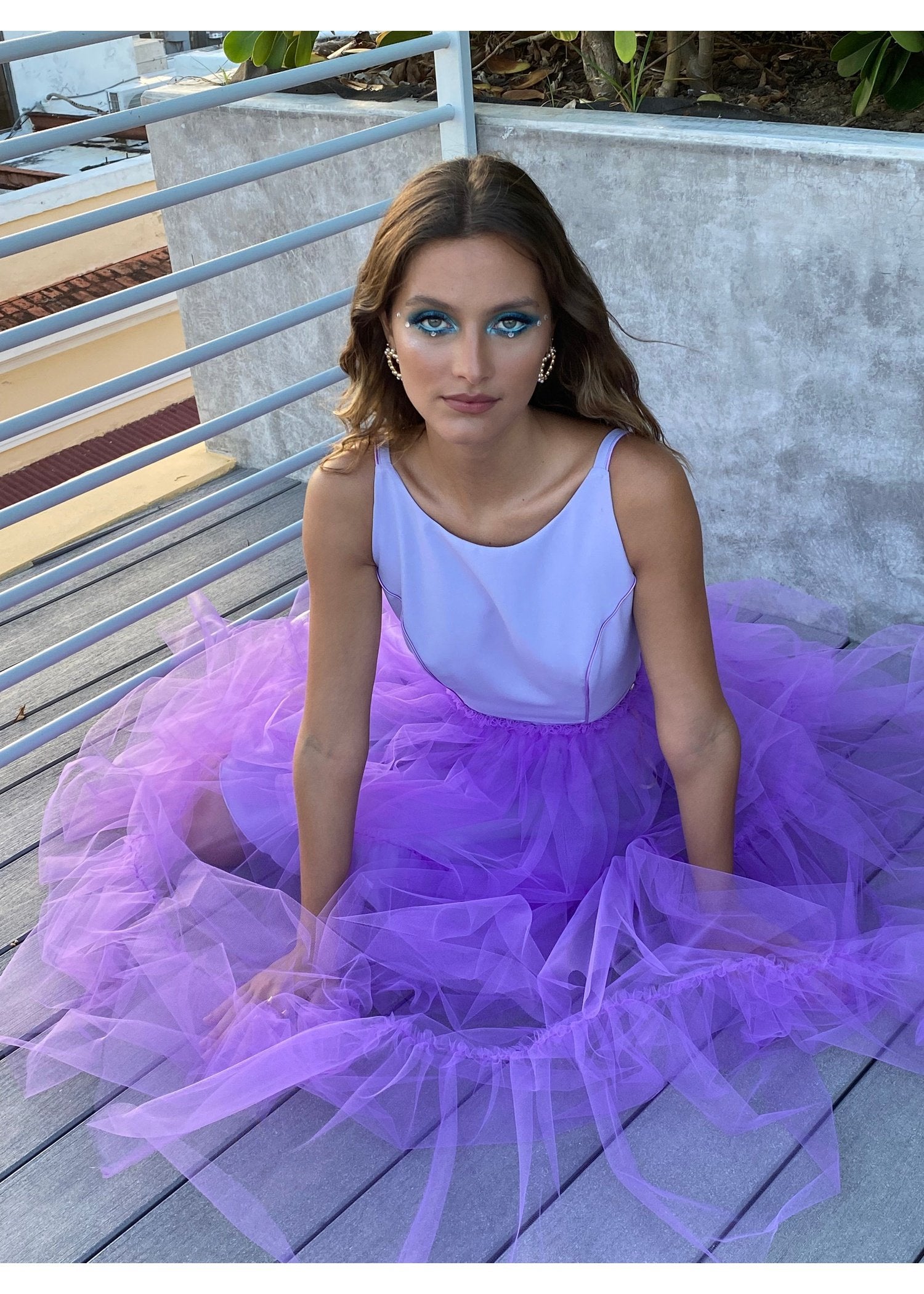 Amethyst hotsell purple dress