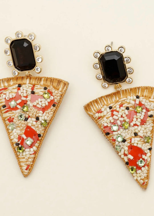 Luxe Pizza Earrings