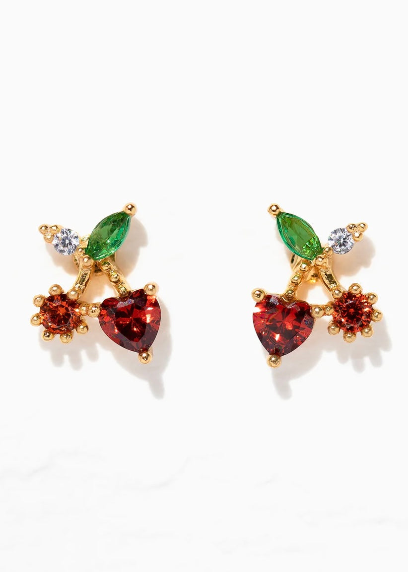 Cherry Stud Earrings