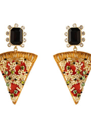 Luxe Pizza Earrings