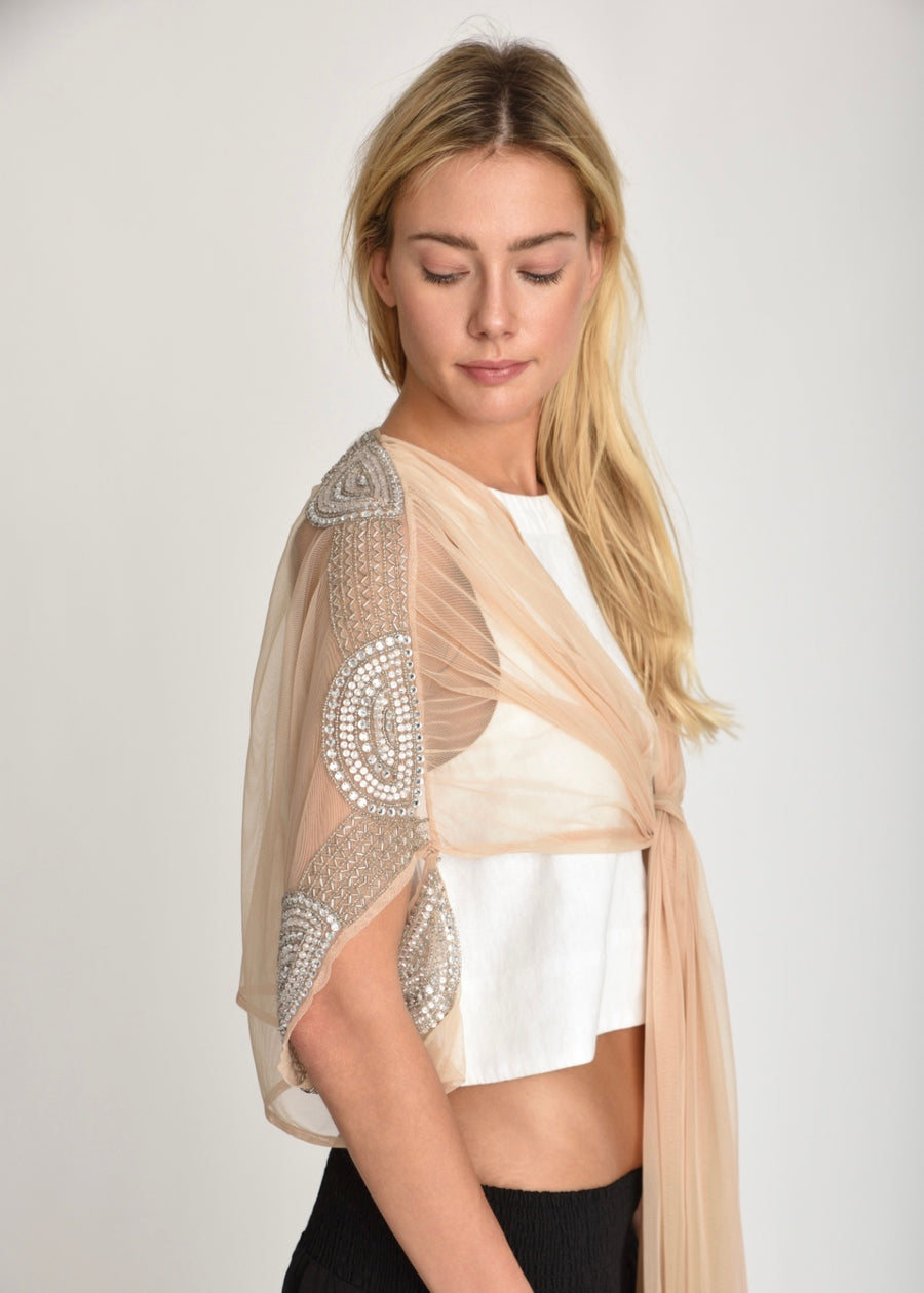 Stellar Mesh Shawl